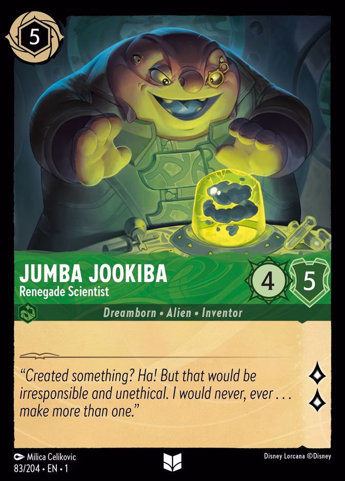 Jumba Jookiba - Renegade Scientist #83 (Uncommon)