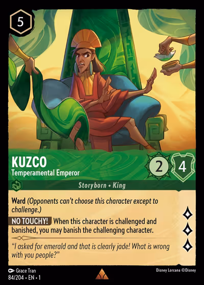 Kuzco - Temperamental Emperor