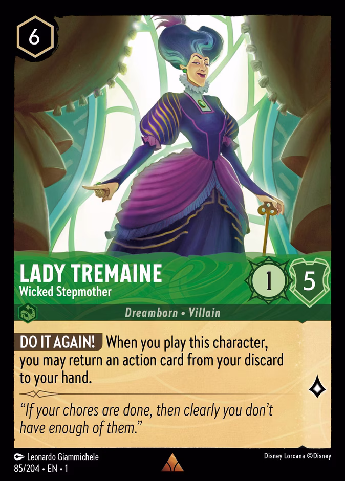 Lady Tremaine - Wicked Stepmother #85 (Rare)