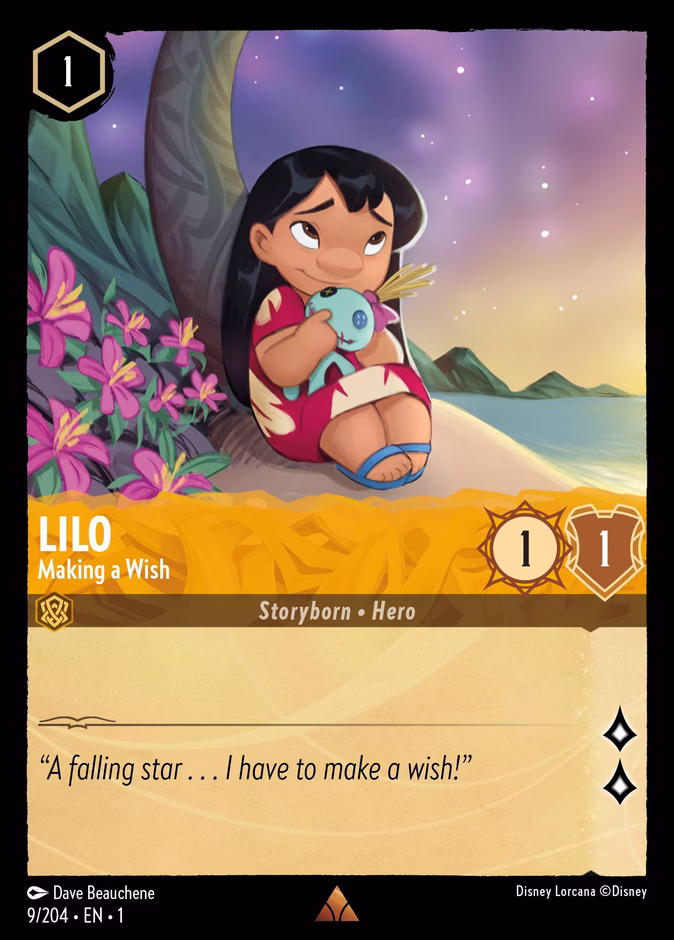 Lilo - Making a Wish #9 (Rare)