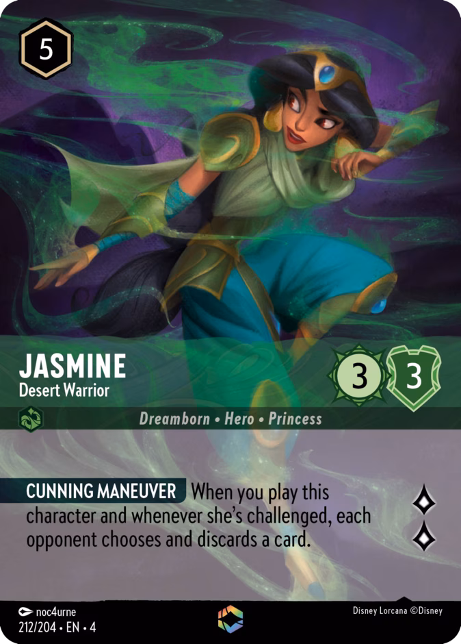 Jasmine - Desert Warrior #212 (Enchanted)