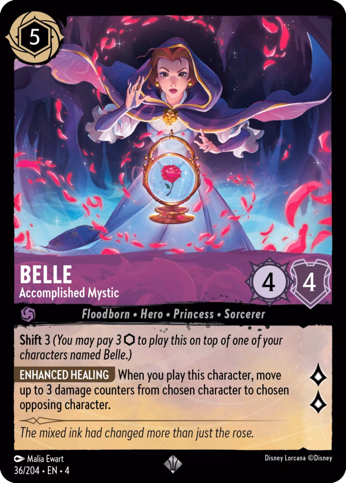 Belle - Accomplished Mystic #36 (Super_rare)