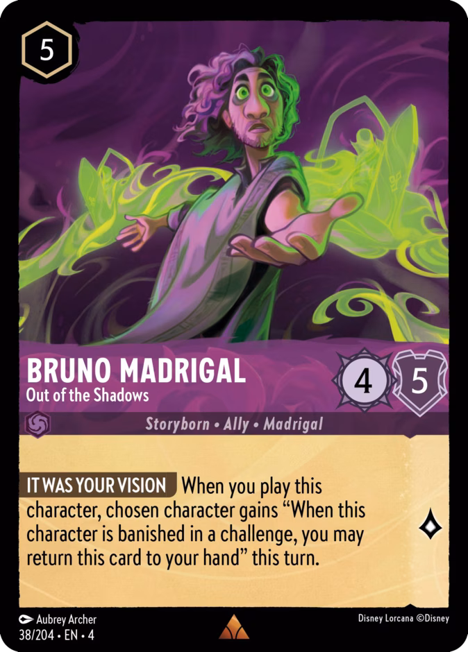 Bruno Madrigal - Out of the Shadows #38 (Rare)