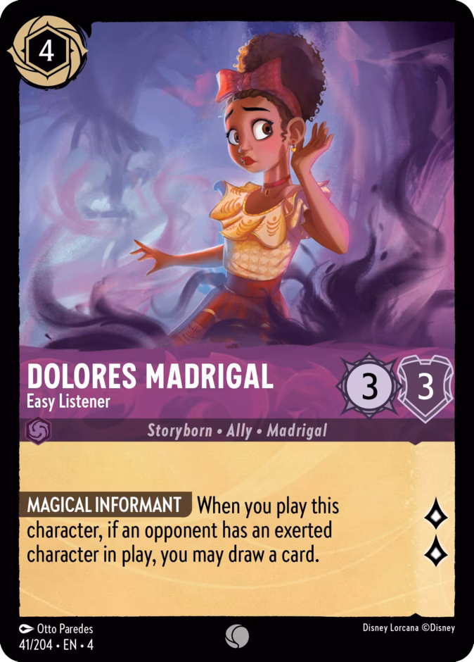Dolores Madrigal - Easy Listener #41 (Common)