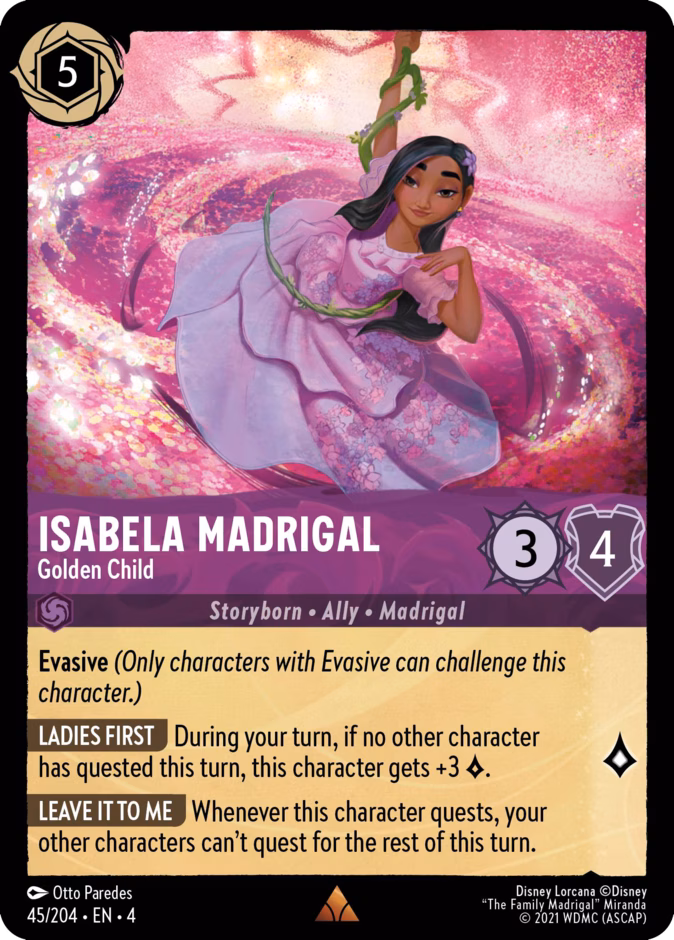 Isabela Madrigal - Golden Child #45 (Rare)
