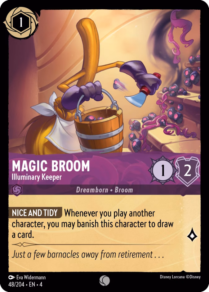 Magic Broom - Illuminary Keeper #48 (Common)