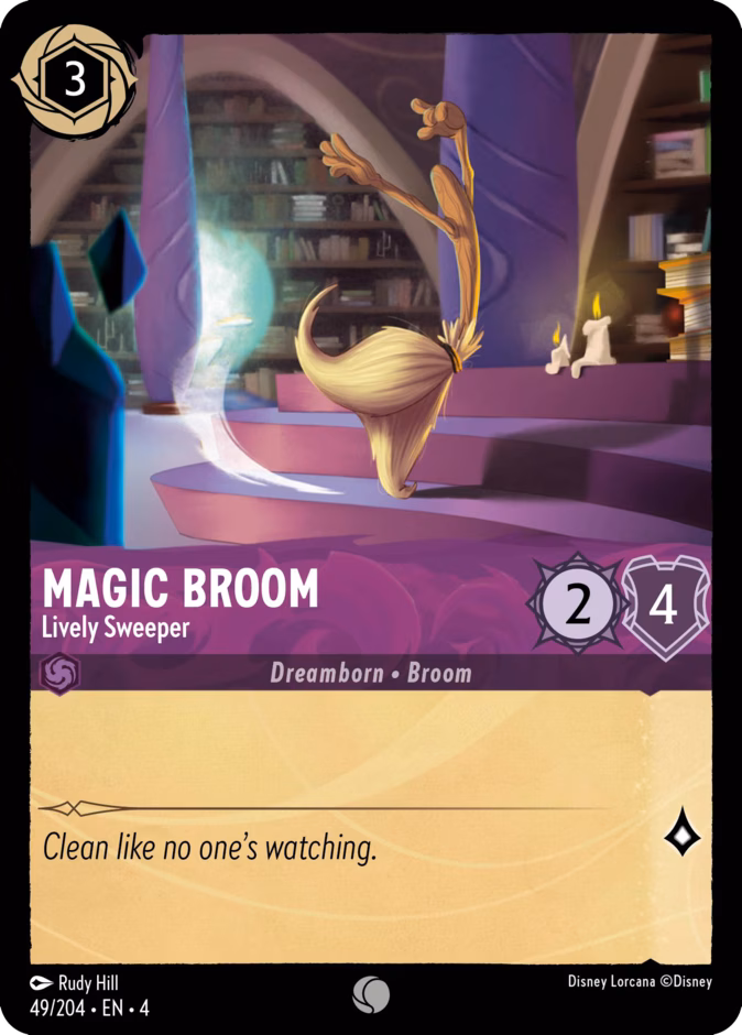 Magic Broom - Lively Sweeper #49 (Common)
