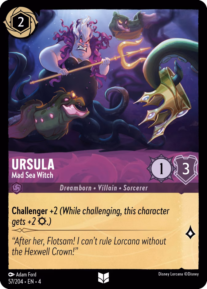 Ursula - Mad Sea Witch #57 (Uncommon)