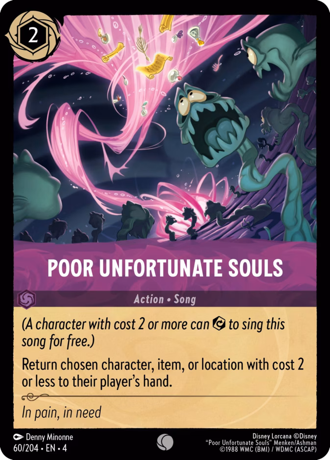 Poor Unfortunate Souls #60 (Common)
