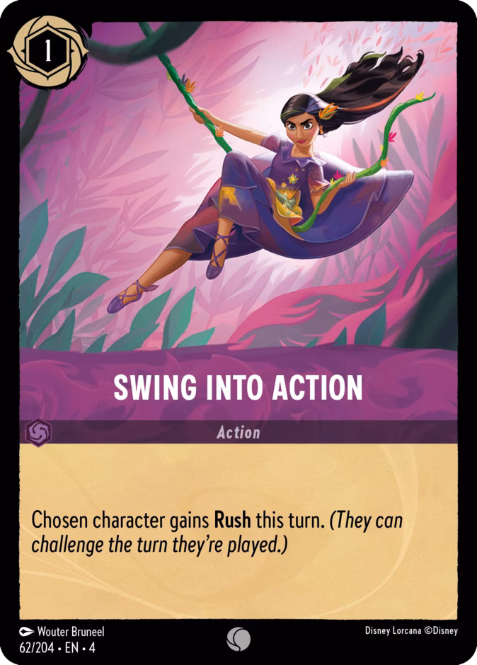 Swing Into Action #62 (Common)