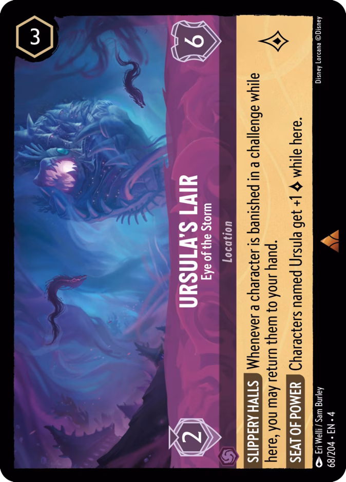 Ursula's Lair - Eye of the Storm #68 (Rare)