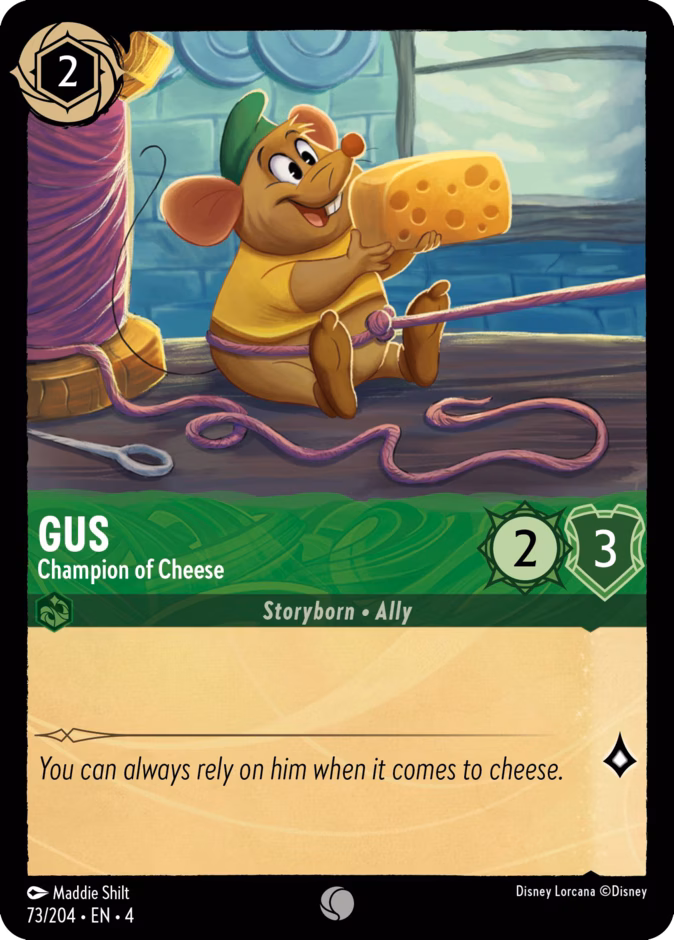 Gus - Champion of Cheese #73 (Common)