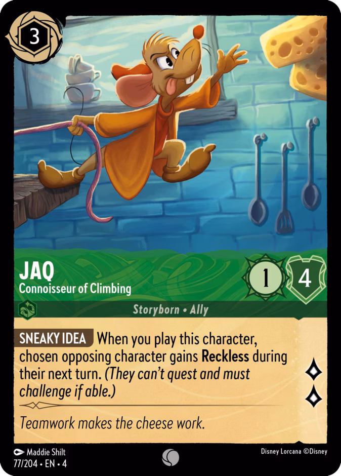 Jaq - Connoisseur of Climbing #77 (Common)