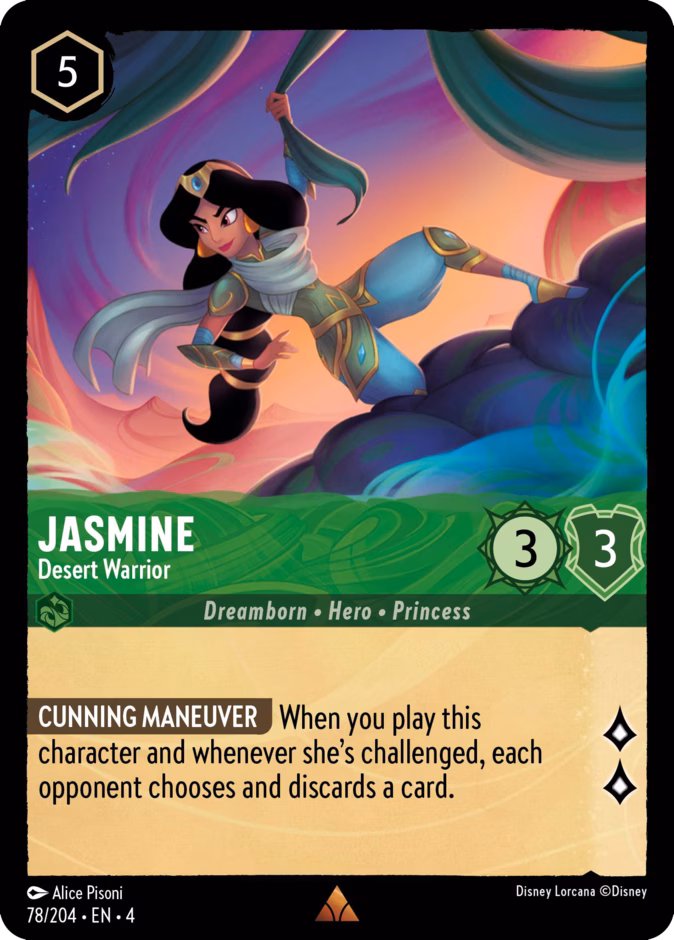 Jasmine - Desert Warrior #78 (Rare)