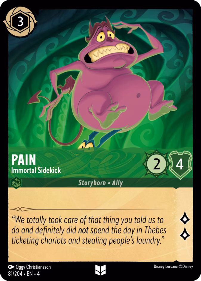 Pain - Immortal Sidekick #81 (Uncommon)