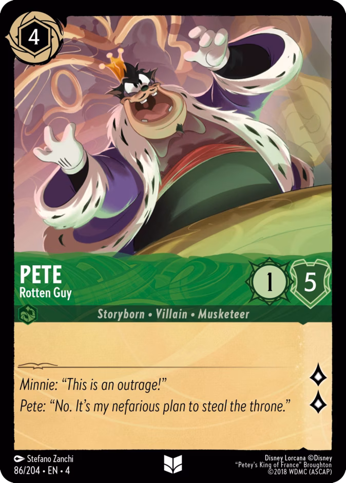Pete - Rotten Guy #86 (Uncommon)