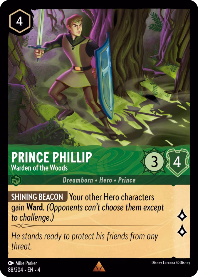 Prince Phillip - Warden of the Woods #88 (Rare)