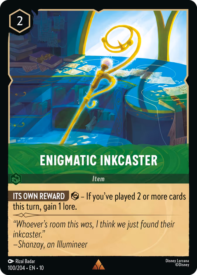 Enigmatic Inkcaster — Disney Lorcana