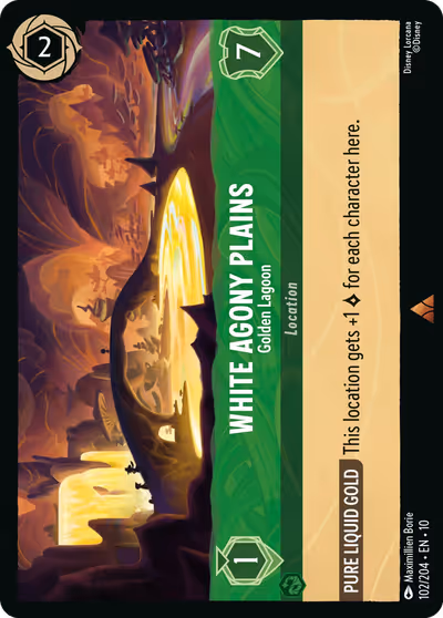 White Agony Plains - Golden Lagoon