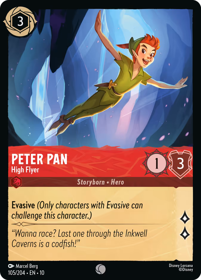 Peter Pan - High Flyer #105 (Common)