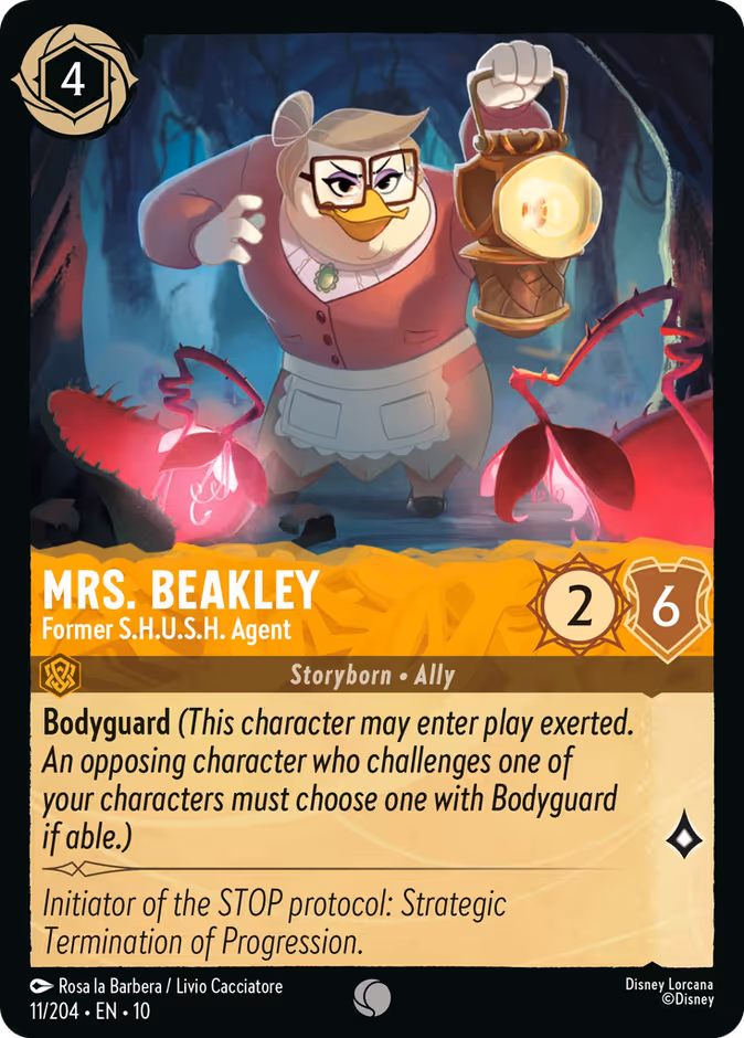 Mrs. Beakley - Former S.H.U.S.H. Agent #11 (Common)