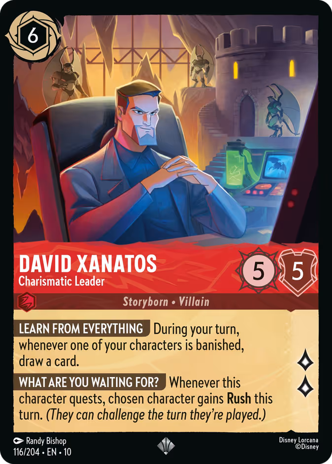 David Xanatos - Charismatic Leader #116 (Super_rare)