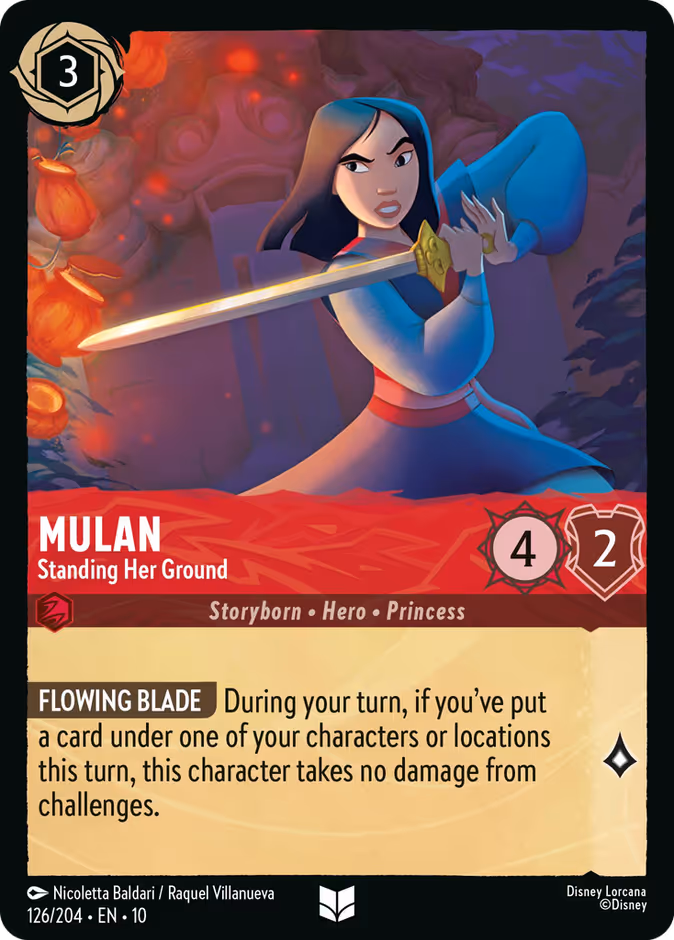 Mulan - Standing Her Ground #126 (Uncommon)