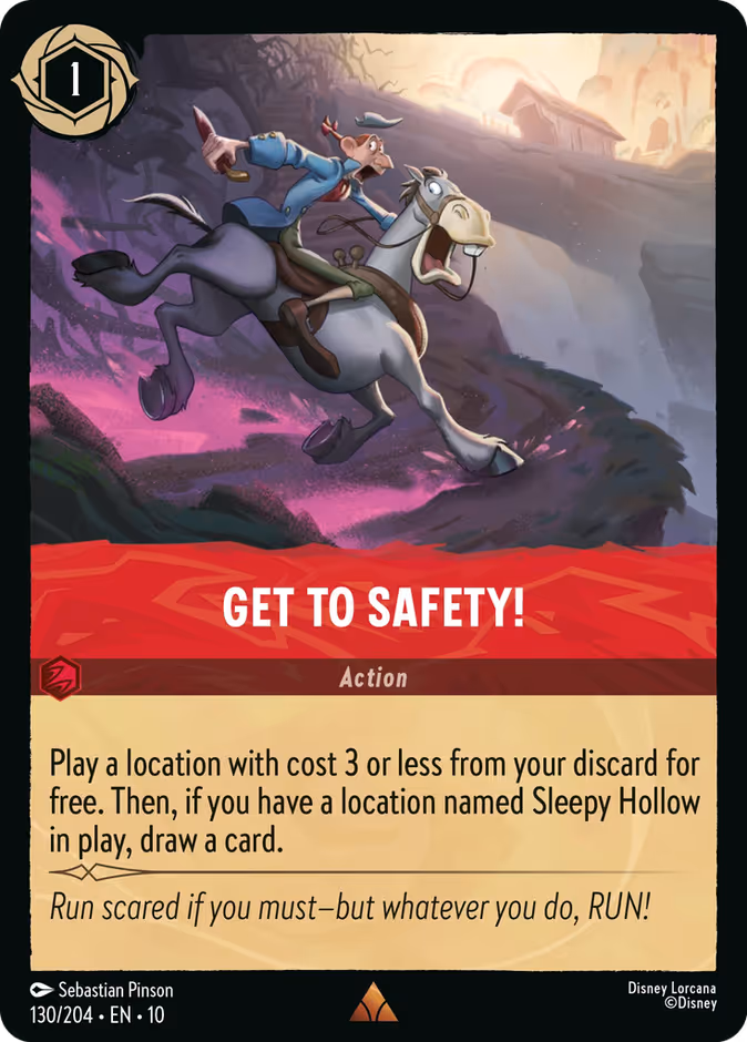 Get to Safety! #130 (Rare)