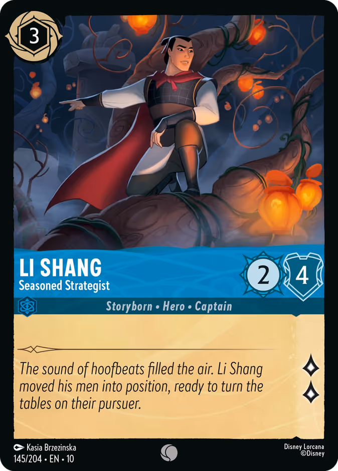 Li Shang - Seasoned Strategist #145 (Common)