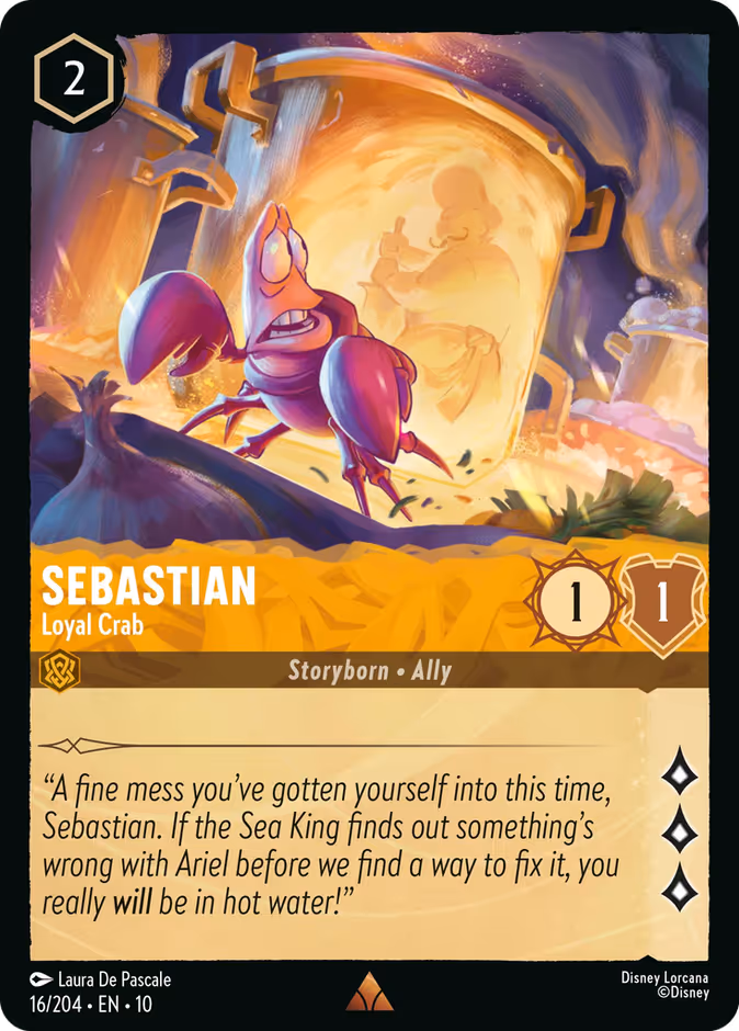 Sebastian - Loyal Crab #16 (Rare)