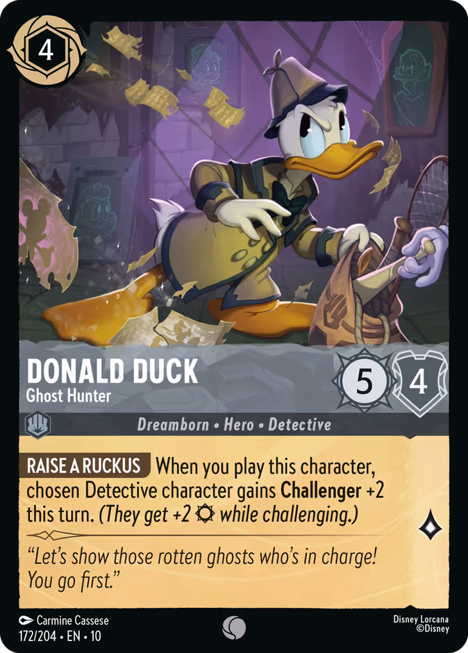 Donald Duck - Ghost Hunter #172 (Common)