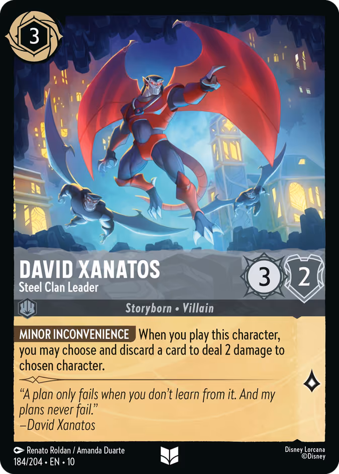 David Xanatos - Steel Clan Leader #184 (Uncommon)