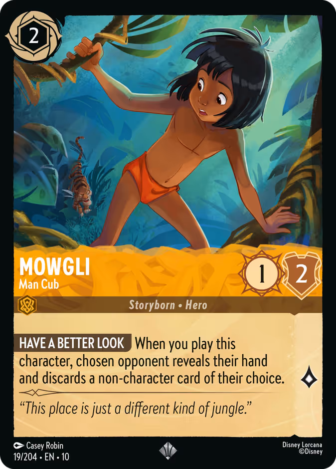 Mowgli - Man Cub — Disney Lorcana
