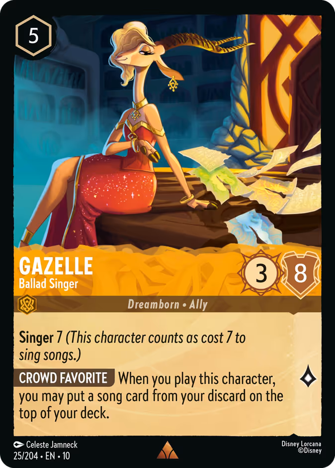 Gazelle - Ballad Singer #25 (Rare)