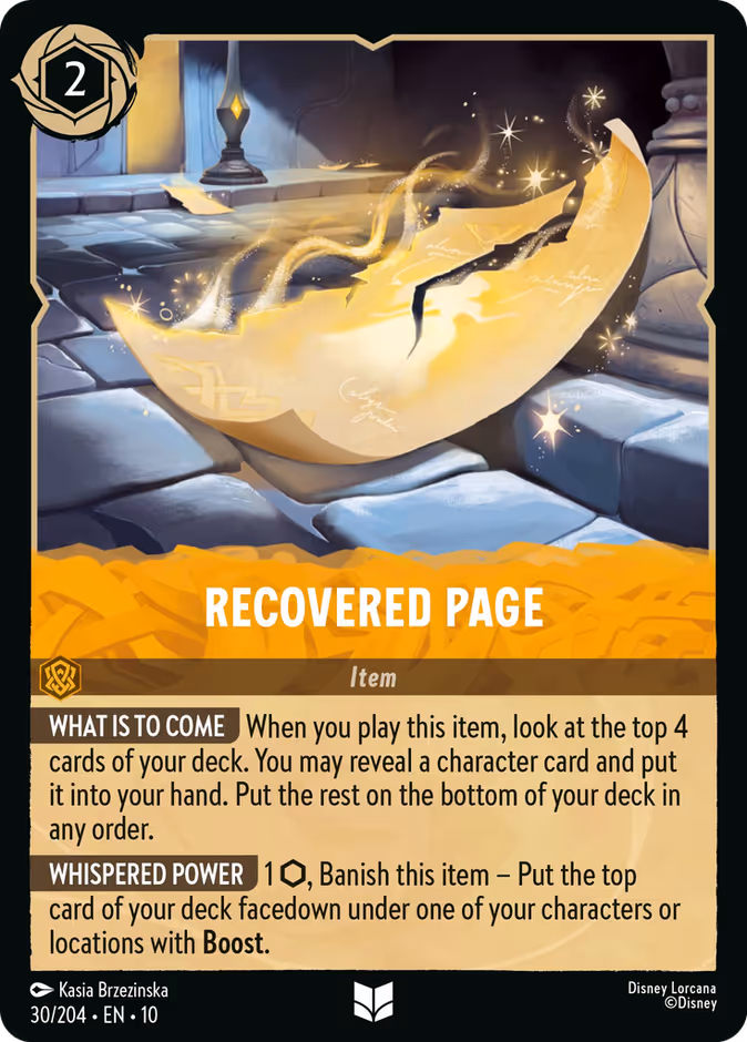 Recovered Page #30 (Uncommon)