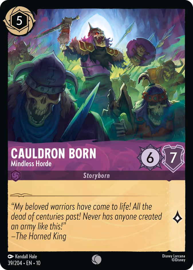 Cauldron Born - Mindless Horde #39 (Common)