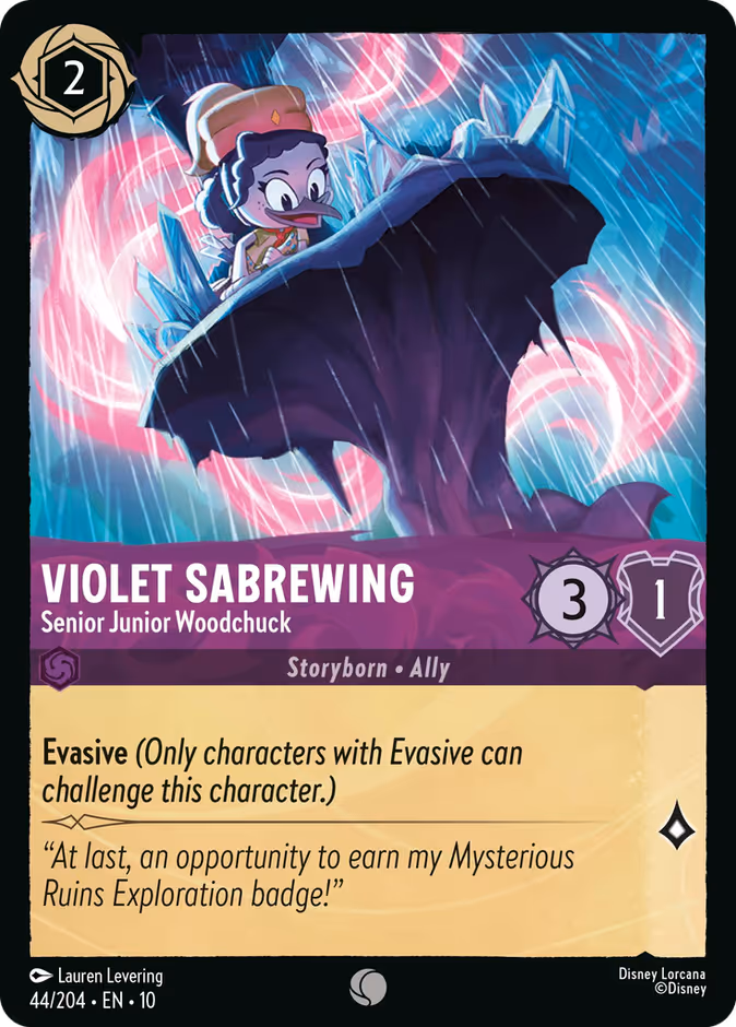 Violet Sabrewing - Senior Junior Woodchuck #44 (Common)