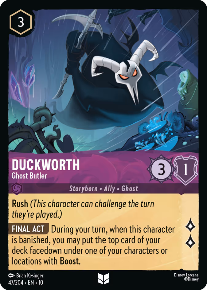 Duckworth - Ghost Butler #47 (Uncommon)