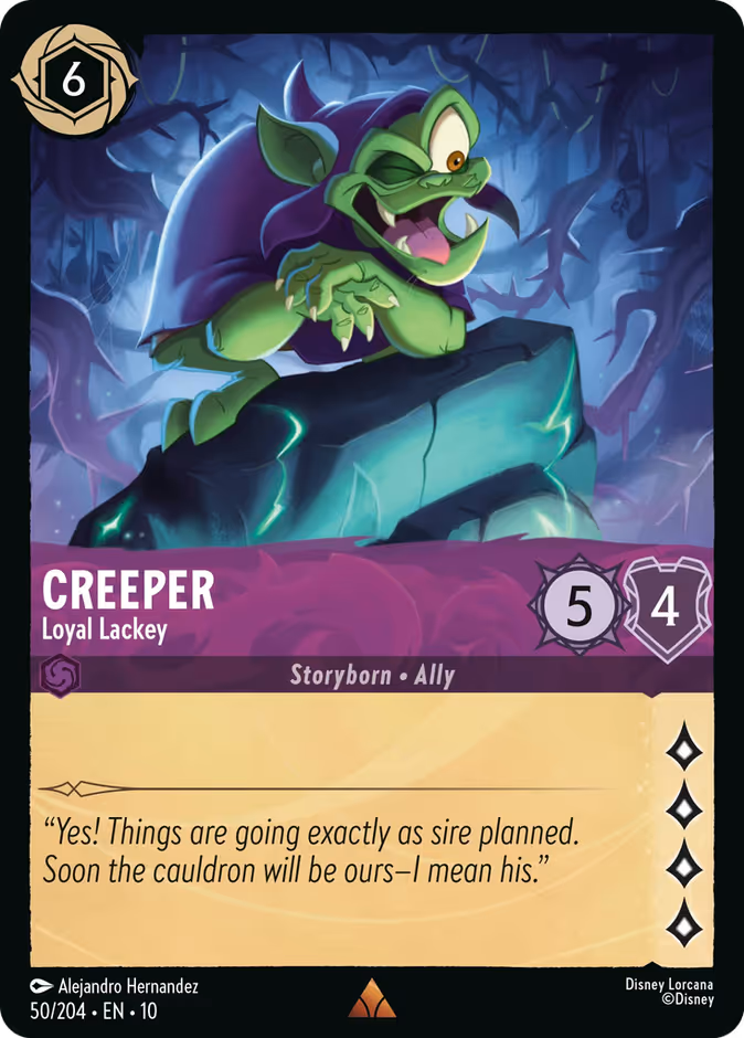 Creeper - Loyal Lackey #50 (Rare)