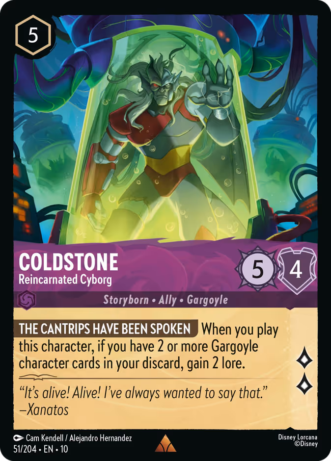 Coldstone - Reincarnated Cyborg #51 (Rare)