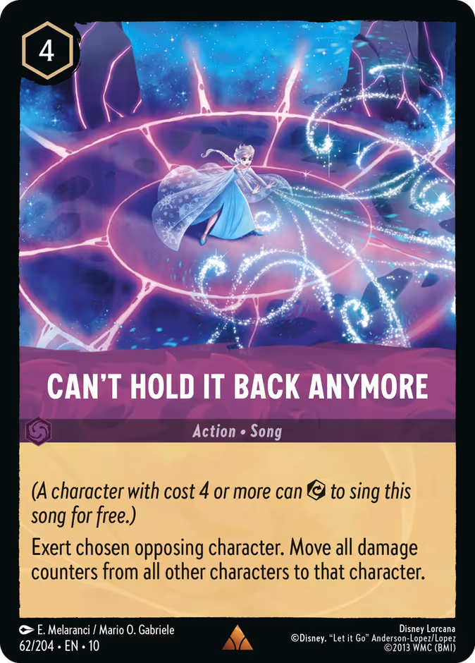 Can't Hold It Back Anymore #62 (Rare)