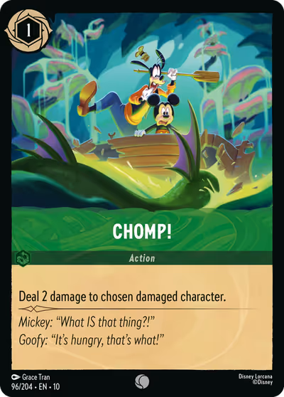 Chomp! #96 — Whispers in the Well (Common) · Disney Lorcana