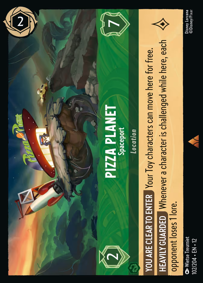 Pizza Planet - Spaceport #102 (Rare)