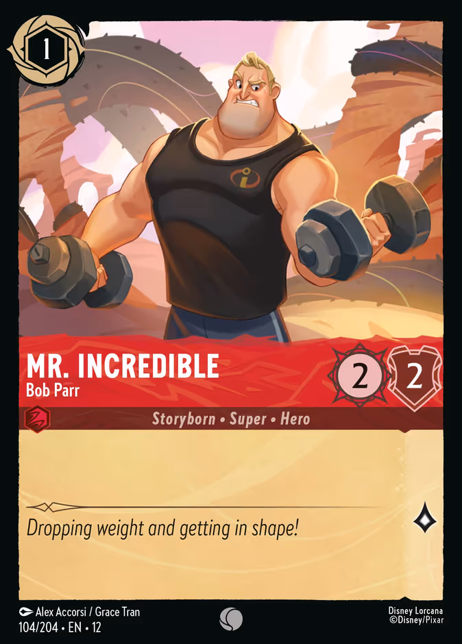 Mr. Incredible - Bob Parr #104 (Common)