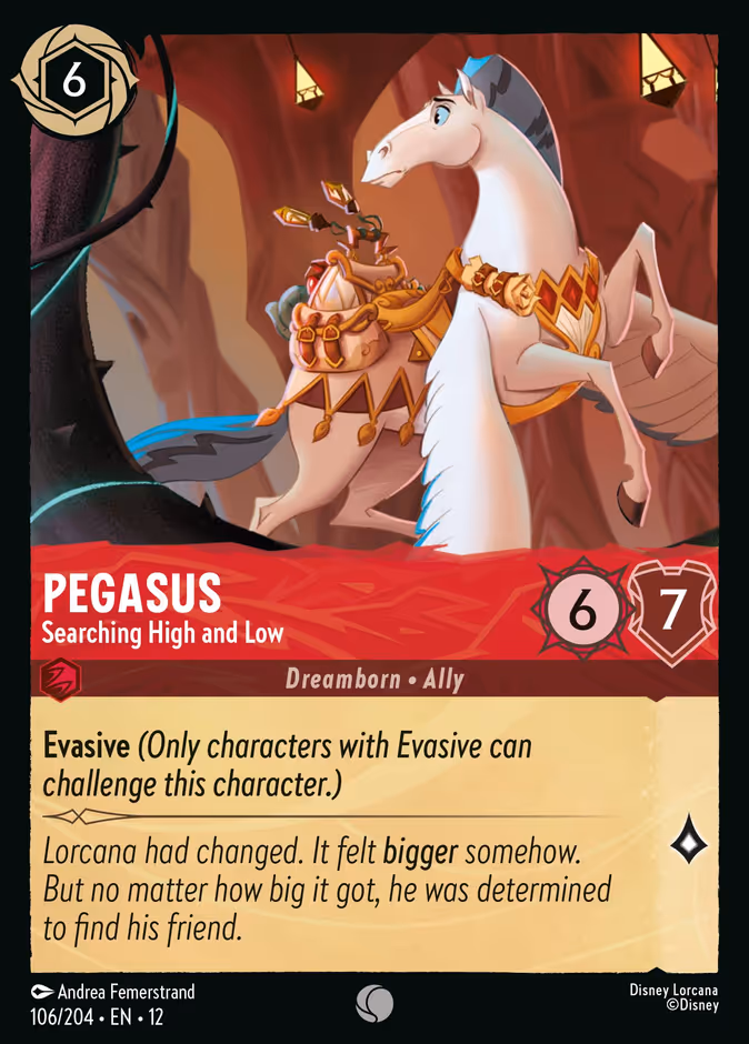 Pegasus - Searching High and Low #106 (Common)