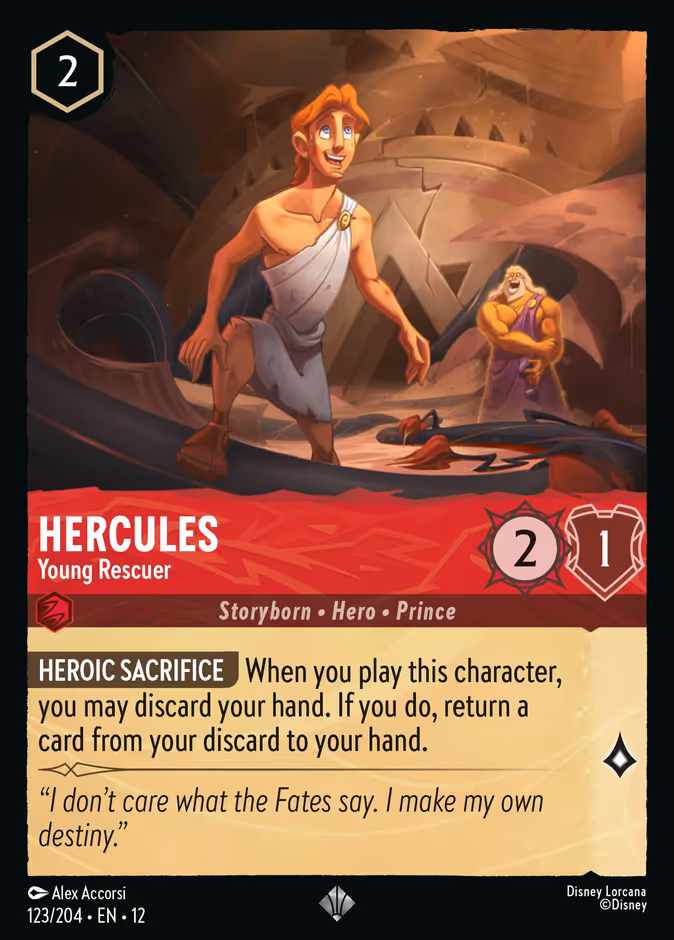 Hercules - Young Rescuer #123 (Super_rare)