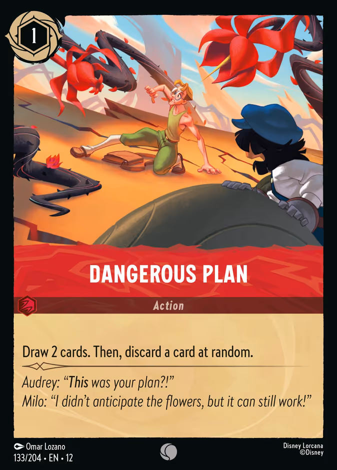 Dangerous Plan #133 (Common)