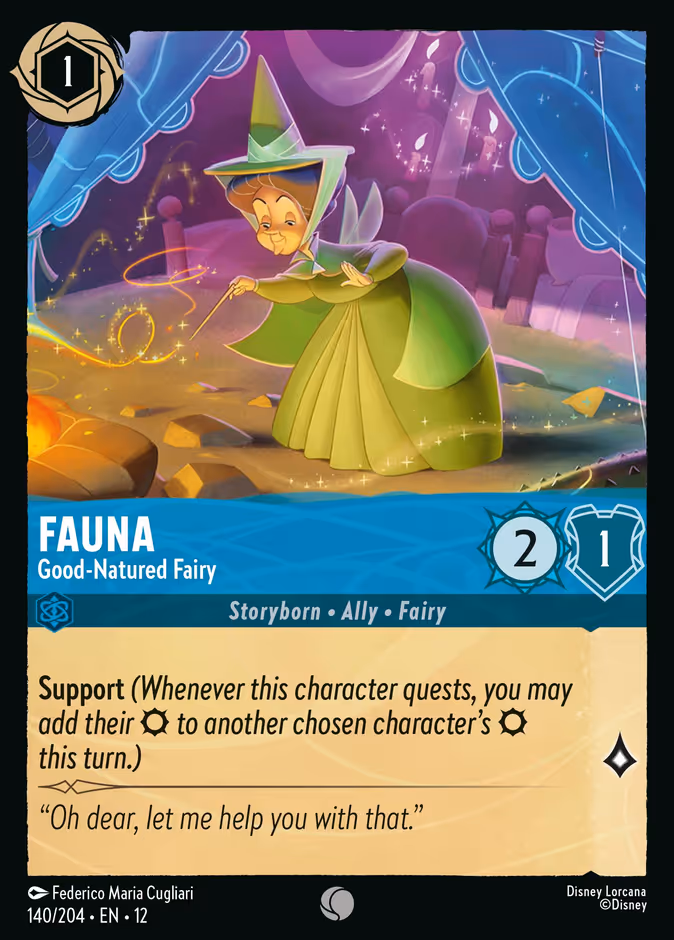 Fauna - Good-Natured Fairy #140 (Common)