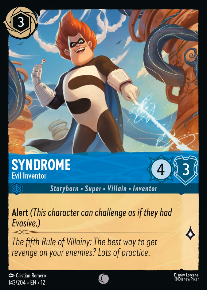 Syndrome - Evil Inventor #143 (Common)