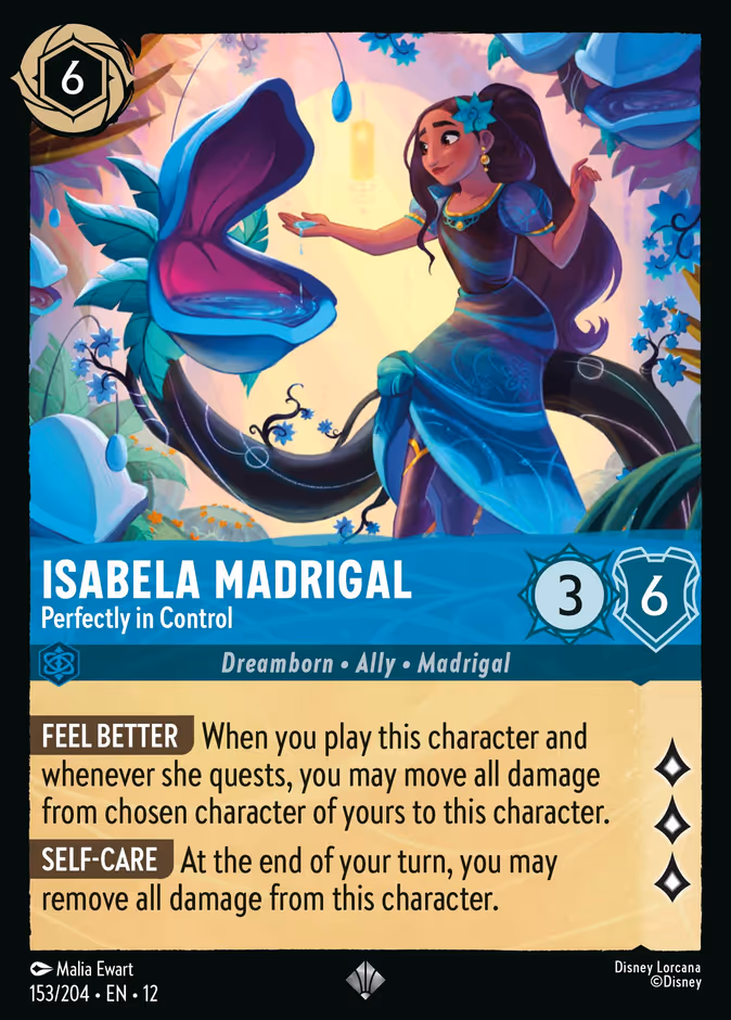 Isabela Madrigal - Perfectly in Control #153 (Super_rare)